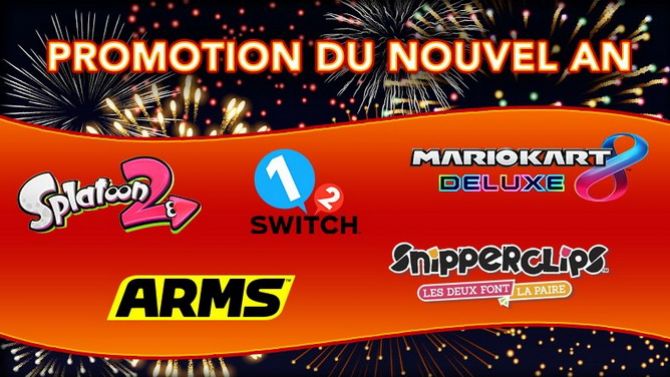 eShop : La promotion du Nouvel An démarre sur Nintendo Switch et 3DS