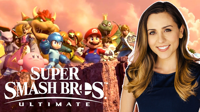 Super Smash Bros. Ultimate : La chanteuse du thème principal donne de la voix