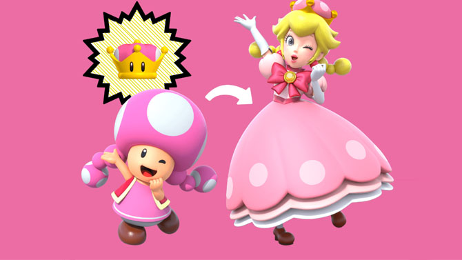 New Super Mario Bros. U Deluxe : La Super Couronne livre un terrible secret, adieu Bowsette