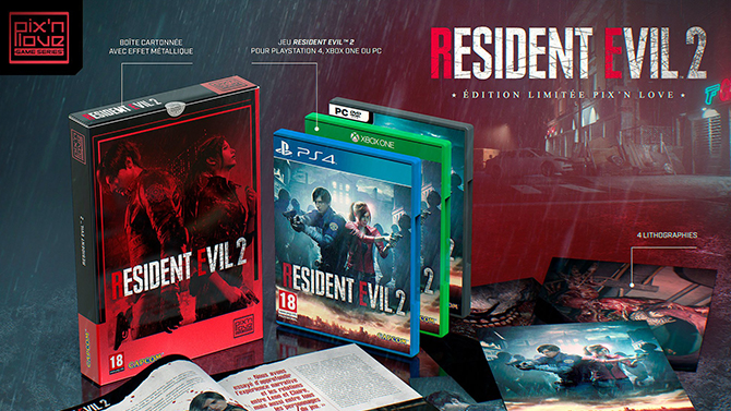 Resident Evil 2 : Une édition collector de plus s'annonce chez Pix'n Love