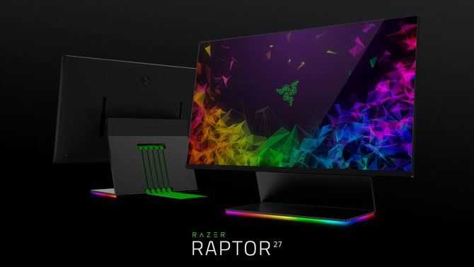 CES 2019 : Razer présente le Raptor, son premier moniteur pour le jeu