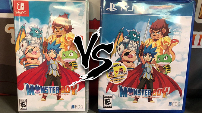 Monster Boy et le Royaume Maudit sur Switch explose les ventes des autres versions