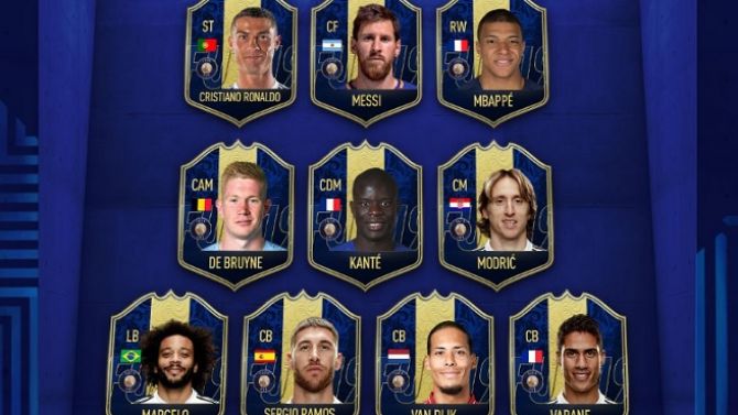 FIFA 19 : La Team of the Year disponible, trois champions du monde français présents