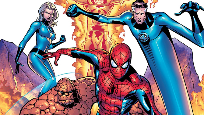 Marvel tease du contenu Quatre Fantastiques pour Spider-Man PS4