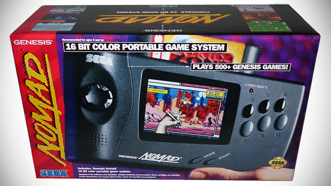 La SEGA Nomad bientôt de retour ? De nouveaux modèles dévoilés au CES, les photos