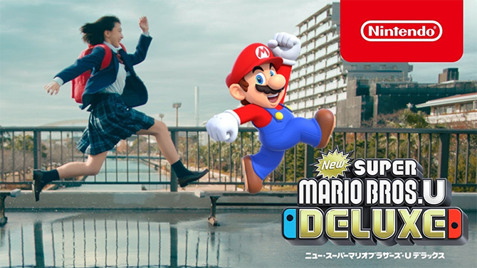 New Super Mario Bros. U Deluxe : Les Japonais se prennent pour Mario dans une nouvelle pub