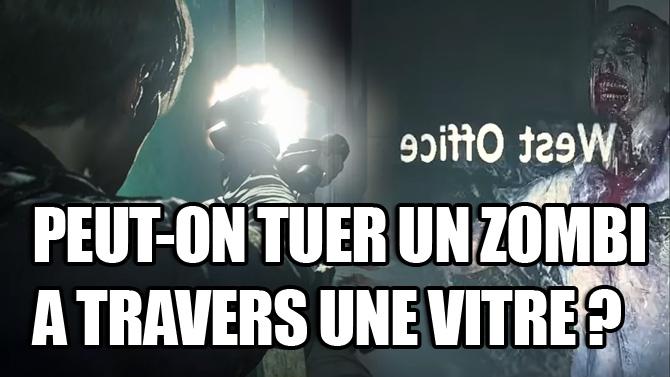 L'image du jour : Entre vieillerie et modernité, 23 expérimentations sur Resident Evil 2