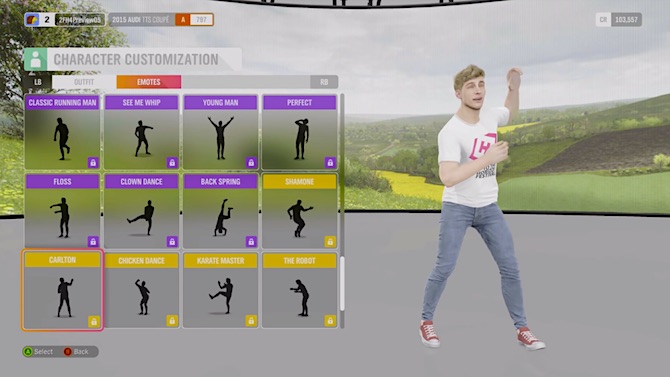 Forza Horizon 4 supprime deux danses pour s'éviter des soucis