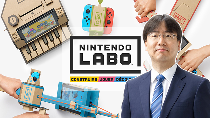 Nintendo Labo : Shuntaro Furukawa parle des ventes et du futur de son concept en carton