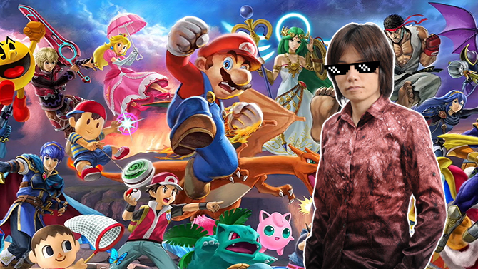 Super Smash Bros. Ultimate : Masahiro Sakurai joue-t-il à son propre jeu ? Oh que oui