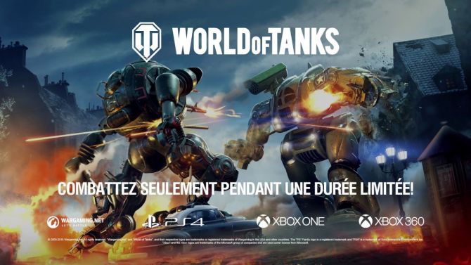 Les Mechs arrivent dans World of Tanks Mercenaries