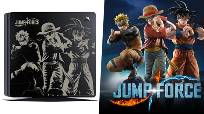 Jump Force : Une façade en édition limitée se dévoile sur PS4