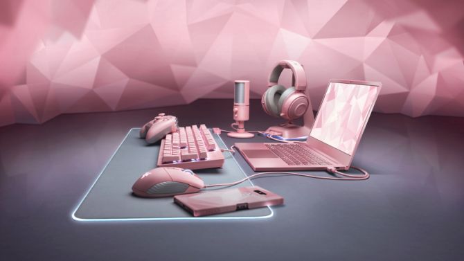 Razer agrandit sa gamme en rose Quartz Pink