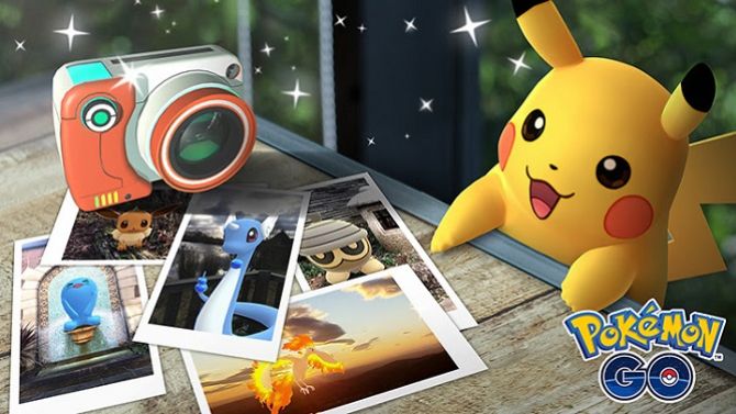 Pokémon Go dévoile Cliché GO, pour prendre des photos en RA améliorée