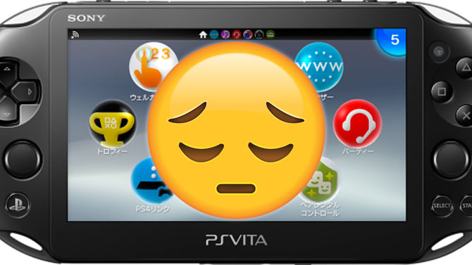 PS Vita : La fin de la production imminente