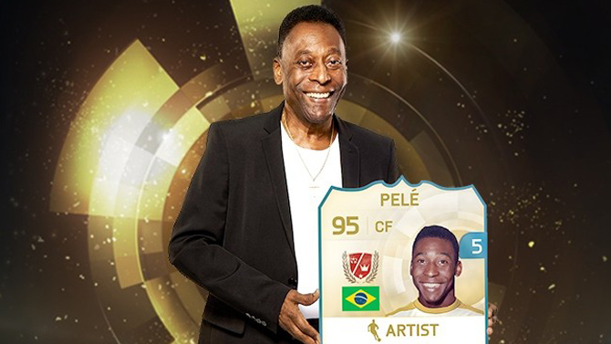 L'image du jour : L'envers du décor d'un magnifique portrait du roi Pelé dans FIFA