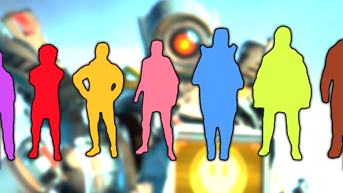 L'image du jour : Apex Legends, quel perso a la meilleure hitbox ?