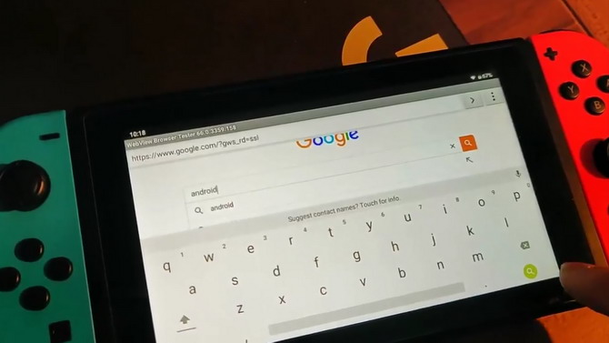 Android sur Nintendo Switch ? C'est (presque) possible, la vidéo