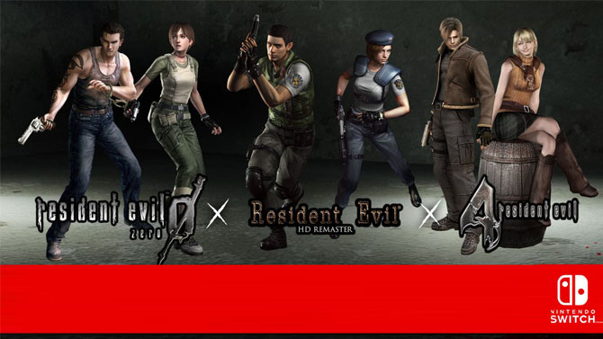 Nintendo Switch : Resident Evil 1, 4 et Zero en mai sur l'eShop