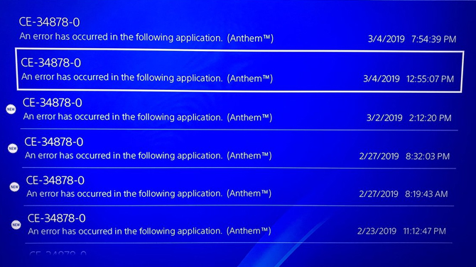 Anthem : Plantages, consoles "plantées" et remboursements sur PS4 [MAJ]