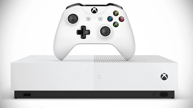Xbox One S All-Digital Edition : La Xbox One 100% jeu dématérialisé sortirait en mai