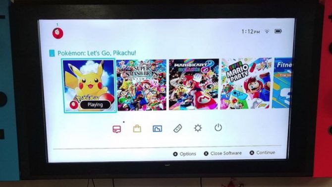 Un joueur transforme son téléviseur en Nintendo Switch géante