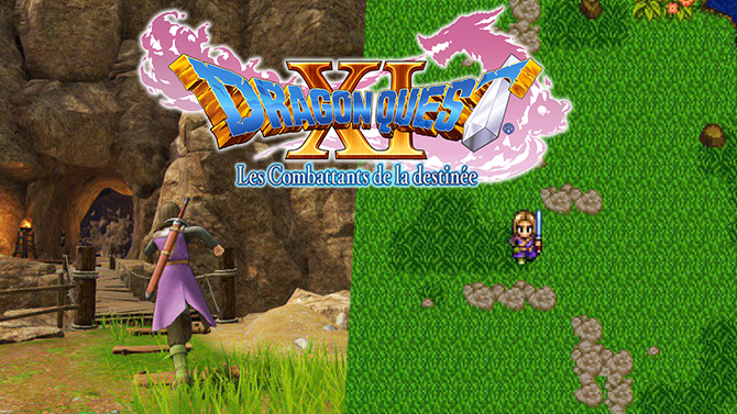Dragon Quest XI S : Le comparatif 2D/3D en images