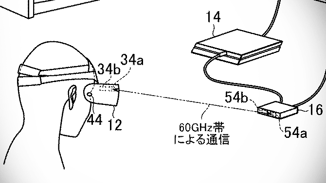 Sony dépose un brevet pour un PlayStation VR sans fil, les images