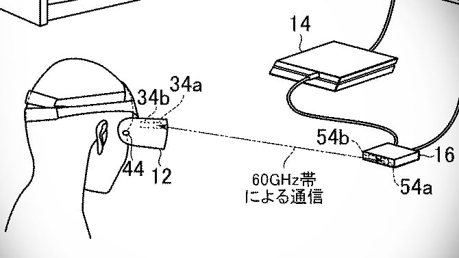 Sony dépose un brevet pour un PlayStation VR sans fil, les images
