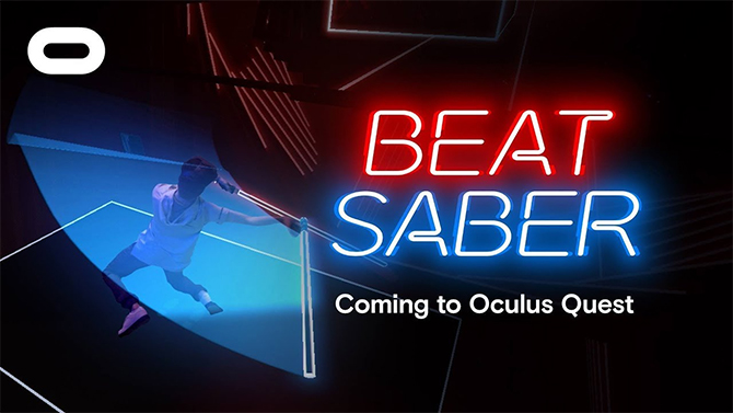 Beat Saber sera un jeu de lancement de l'Oculus Quest