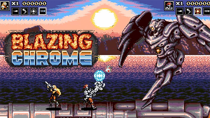 Blazing Chrome : Le Contra-like viendra souffler le vent de la nostalgie sur Xbox One