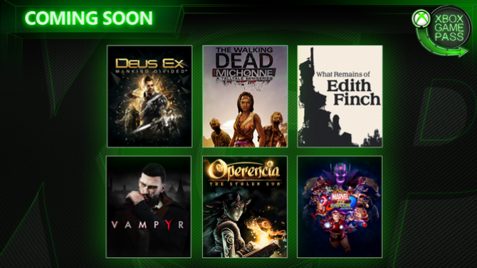 Xbox Game Pass : Encore 6 nouveaux jeux pour ce mois de mars 2019