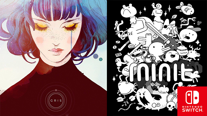 GRIS et Minit arrivent en version physique chez Special Reserve Games
