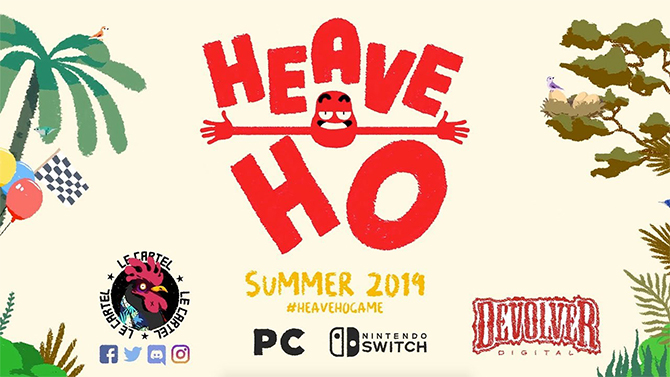 Heave Ho : Le nouveau party game de Devolver s'annonce dans une vidéo contrôlée positive