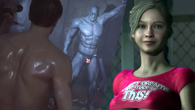 L'image du jour : Quand la beauferie s'invite dans Resident Evil 2