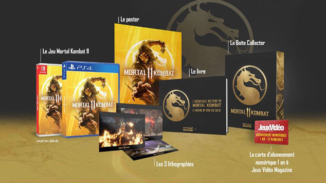 Mortal Kombat 11 : Omaké Books annonce son premier jeu en édition Collector