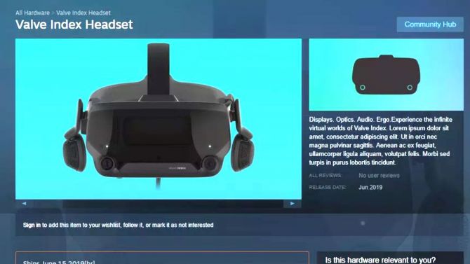 Valve sortirait son casque de réalité virtuelle en juin, quelques infos sont arrivées