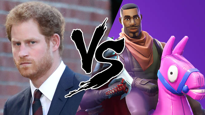 Pour le Prince Harry, Fortnite "ne devrait pas être autorisé"