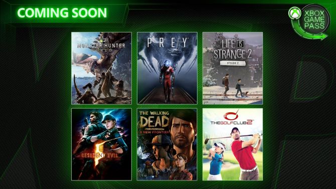 Xbox Game Pass : 6 nouveaux jeux pour le mois d'avril 2019