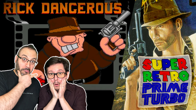 Super Retro Prime Turbo : Traz et Plume affrontent Rick Dangerous et C'EST DUR !