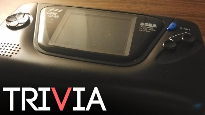 TRIVIA : Un "nouveau" modèle de Game Gear commercialisé dans les années 2000