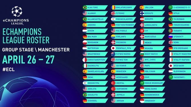 FIFA 19 : Les qualifiés de l'eLigue des champions connus, Maestro et deux autres Français en lice