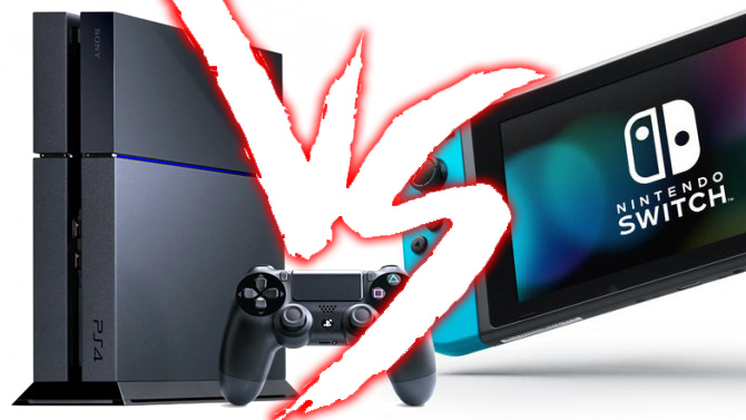 L'image du jour : PS4 vs Switch, chiffres de ventes sur leurs 2 premières années