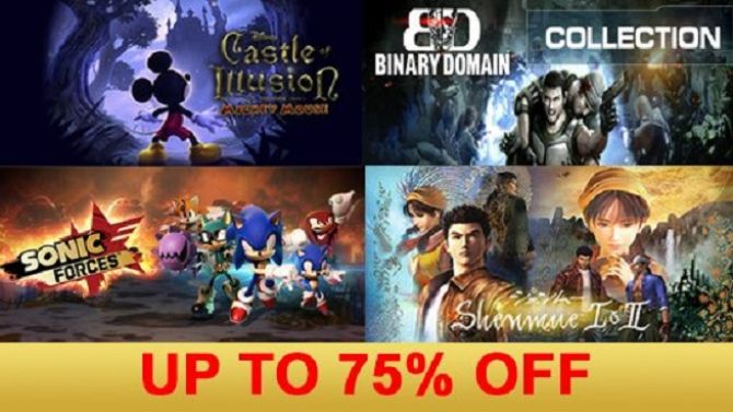 Golden Week : SEGA et SONY proposent des jeux nippons jusqu'à -75% (Shenmue, DB FighterZ...)