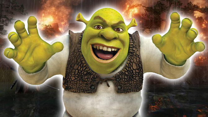 L'image du jour : Shrek s'incruste dans Sekiro