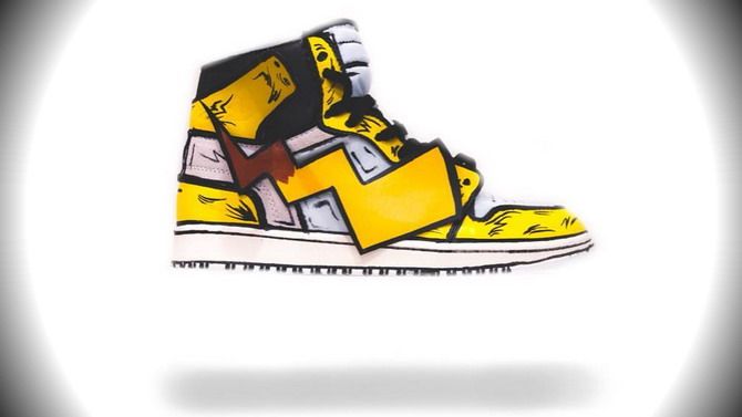 Le réalisateur du film Metal Gear a designé ces Nike Air Jordan Pikachu