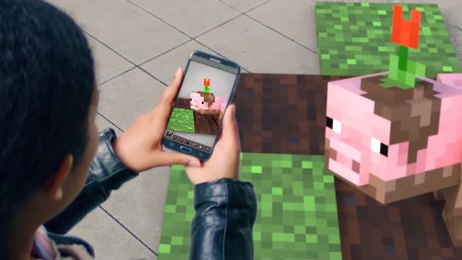 Minecraft : Un jeu en réalité augmentée se tease, un Pokémon Go like ?