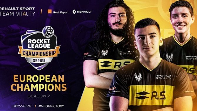 Rocket League, RLCS : Renault-Vitality sacré champion d'Europe devant le Barça
