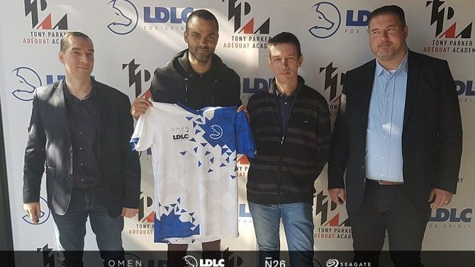 Team LDLC : Un partenariat avec Tony Parker
