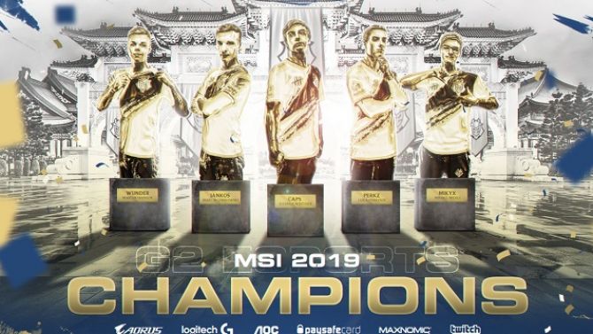 League of Legends : G2 remporte le MSI, l'Europe envoie un message